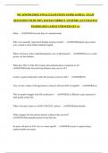 NIC KNOWLEDGE FINAL EXAM STUDY GUIDE 64 REAL  EXAM QUESTIONS WITH 100&percnt; RATED CORRECT ANSWERS &lpar;ACCURATELY PASSED&rpar; 2025 LATEST UPDATED GET A&plus;