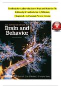 An Introduction to Brain and Behavior 6th Edition by Bryan Kolb&comma; Ian Q&period; Whishaw&comma; G&period; Campbell Teskey&comma; &vert;&vert;ISBN 9781319107376&period;Chapter 1-16 Complete Guide&comma; TEST BANK&period; 2025
