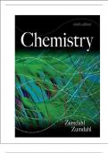 Test Bank For Chemistry 9th Edition by Steven S&period; Zumdahl&semi; Susan A&period; Zumdahl 9781285600734 Chapter 1-22 Complete Guide With Questions And Guided Answers