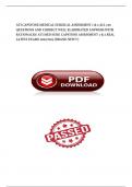ATI CAPSTONE MEDICAL SURGICAL ASSESSMENT 1 & 2 ALL 150 QUESTIONS AND CORRECT WELL ELABORATED ANSWERS WITH RATIONALES&sol; ATI MED SURG CAPSTONE ASSESSMENT 1 & 2 REAL LATEST EXAMS 2024&sol;2025 &lpar;BRAND NEW&excl;&excl;&rpar;