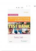 Test Bank For Ebersole and Hess- Gerontological Nursing and Healthy Aging 5th Edition