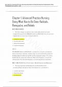 Test bank for Advanced Practice Nursing&colon; Essentials for Role Development 5th Edition by Lucille A&period; Joel &vert;&vert; Chapter 1-30 &vert; &vert;Graded A&plus;&vert;&vert;Verified Solutions&vert;&vert;