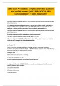 CDEO Exam Prep &vert;2025&vert; complete exam test questions and verified answers &lpar;MULTIPLE CHOICES&rpar; AND RATIONALES&vert;GET IT 100&percnt; ACCURATE&excl;&excl;   a&period; A patient diagnosed with MDD who has a poor medication interaction with his medication for HTN and antidepressants&period; 1P is