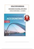 Intermediate Accounting 18th Ed Solution Manual by Kieso &vert; ALL Chapters 1-23&comma; Verified Latest Edition
