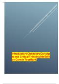 ntroductory chemistry concepts and critical thinking 8th edition corwin test bank&period;