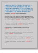 ASBESTOS MARYLAND PRACTICE EXAM 2 &vert;&vert;  LATELY UPDATED QUESTIONS AND 100&percnt;  CORRECT ANSWERS ALREADY GRADED A&plus;&vert;&vert;  LATEST AND COMPLETE UPDATE 2025 WITH  VERIFIED SOLUTIONS&vert;&vert; GUARANTEED A&plus; 