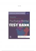Test Bank For Varcarolis Essentials Of Psychiatric Mental Health Nursing 5th Edition 