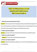 APHY 102 Midterm Exam - Ivy Tech Questions and Verified Answers &lpar;Latest 2025 &sol; 2026 Update&rpar; 100&percnt;  Passed &vert; A&plus;