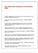 Can State Exam Questions and answers 2025&period;