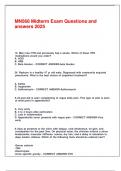 MN568 Midterm Exam Questions and answers 2025&period;