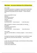 BQA Quiz - Accurate Solutions For All Questions