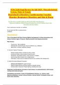NUR 2220 Final Review for fall 2025&period; Musculoskeletal System&comma; Male & Female Reproductive Disorders&comma; Cardiovascular Vascular Disorder&comma; Respiratory Disorders&comma; and Skin & Burns
