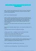 MARYLAND ASBESTOS EXAM QUESTIONS AND CORRECT SOLUTIONS&period;