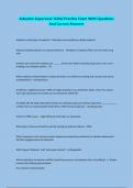MARYLAND ASBESTOS EXAM QUESTIONS AND CORRECT SOLUTIONS&period;