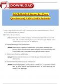 ATI OB DETAILED ANSWER KEY TEST BANK 250 QUESTIONS WITH 100&percnt; CORRECT ANSWERS A&plus; GRADE GUARANTEED
