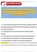 ATI PEDIATRICS CMS 2025&sol;2026 TEST BANK&sol;PEDS CMS CONTAINS 50 REAL EXAM QUESTIONS AND CORRECT DETAILED ANSWERS WITH RATIONALES&vert;ALREADY GRADED