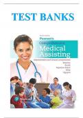 Test Bank for Pearsons Comprehensive Medical Assisting 4th Edition Beaman &sol; All Chapters 1-59 &sol; Full Complete