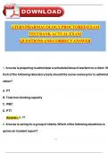 ATI RN PHARMACOLOGY PROCTORED EXAM TEST BANK &vert; ACTUAL EXAM QUESTIONS AND CORRECT ANSWER &vert; ALREADY GRADED A&plus; &vert; LATEST 2026 EDITION