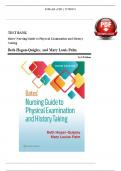TEST BANK For Bates' Nursing Guide to Physical Examination and History Taking&comma;&lbrace; 3rd Edition&rcub; By Beth Hogan-Quigley &vert; All Chapters Included &vert; Elaborated Answers &vert; Latest 2025&sol;2026