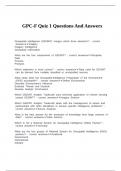GPC-F Quiz 1 Questions And Answers