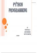 Python programming 