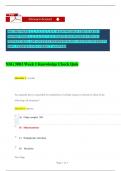 NSG 5003 WEEK 1&comma; 2&comma; 3&comma; 4&comma; 5&comma; 6&comma; 7&comma; 8&comma; 9&comma; 10 KNOWLEDGE CHECK QUIZ &sol; NSG5003 WEEK 1&comma; 2&comma; 3&comma; 4&comma; 5&comma; 6&comma; 7&comma; 8&comma; 9&comma; 10 QUIZ &lpar;KNOWLEDGE CHECK&rpar; &lpar;NEWEST-2025&rpar;&colon; ADVANCED PATHOPHYSIOLOGY&colon; SOUTH UNIVERSITY &vert;100&percnt; VERIFIED AND CORRECT ANSWERS