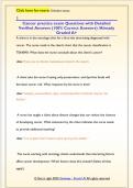 Cancer practice exam Questions with Detailed  Verified Answers &lpar;100&percnt; Correct Answers&rpar; &sol;Already  Graded A&plus;