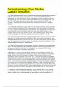 Pathophysiology Case Studies LATEST UPDATE&excl;&excl;&excl;