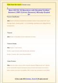 Nurs 432 Ch&period; 54 Questions with Detailed Verified  Answers &lpar;100&percnt; Correct Answers&rpar; &sol;Already Graded  A&plus; 