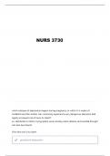 NURS 3730 EXAM 2 &lpar;CHP&period; 15&rpar; PSYCH QUESTIONS AND VERIFIED ANSWERS