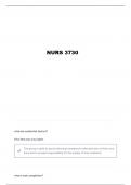 NURS 3730 MS&period; SHORT INTERVENTION IN GROUPS QUESTIONS AND VERIFIED ANSWERS