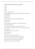 NURS 211 Burns Worksheet Exam Questions and Answers 100&percnt; Pass