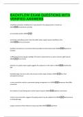 BACKFLOW EXAM QUESTIONS WITH  VERIFIED ANSWERS 
