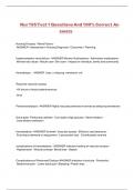 2025 RN TARGETED MEDICAL RENAL AND URINARY TEST ACTUAL TEST QUESTIONS AND WELL ELABORATED ANSWERS WITH RATIONALES