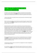 TNT 700&period;6A QUESTIONS WITH  PROVEN ANSWERS 