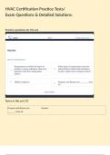 HVAC Certification Practice Tests&sol; Exam Questions & Detailed Solutions&period;