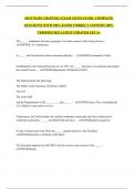 SSGT WAPS CHAPTER 3 EXAM STUDY GUIDE  COMPLETE  QUESTIONS WITH 100&percnt; RATED CORRECT ANSWERS 100&percnt; VERIFIED 2025 LATEST UPDATED GET A&plus;