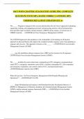 SSGT WAPS CHAPTER 5 EXAM STUDY GUIDE PDG  COMPLETE  QUESTIONS WITH 100&percnt; RATED CORRECT ANSWERS 100&percnt; VERIFIED 2025 LATEST UPDATED GET A&plus;