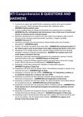 ATI Comprehensive B QUESTIONS AND ANSWERS
