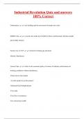 Industrial Revolution Quiz and answers  100&percnt; Correct
