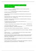 CNPR EXAM LATEST UPDATED VERIFIED 2025