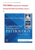 Comprehensive Radiographic Pathology &lpar;8th Edition&rpar; &vert; Complete Test Bank &ndash; Chapters 1&ndash;12 &vert; Eisenberg & Johnson   9780443249754