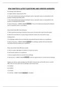 IFM CHAPTER 6 LATEST QUESTIONS AND VERIFIED ANSWERS