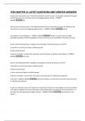 IFM BUNDLED EXAM QUESTIONS AND CORRECT ANSWERS