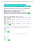 CCNP ENCOR 350-401 NEWEST 2025 EXAM QUESTIONS AND CORRECT ANSWERS &vert; A&plus; GRADE