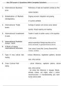 iba 250 exam 1 Questions With Complete Solutions 