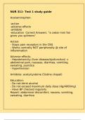 NUR 311- Test 1 study guide