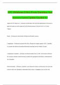 Oklahoma Health Bundled Exam with 100&percnt; correct answers