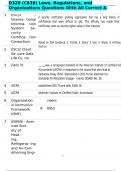 D320 &lpar;C838&rpar; Laws&comma; Regulations&comma; and Organizations Questions With All Correct & Verified Answers