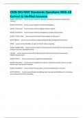 C838 ISO&sol;NIST Standards Questions With All Correct & Verified Answers